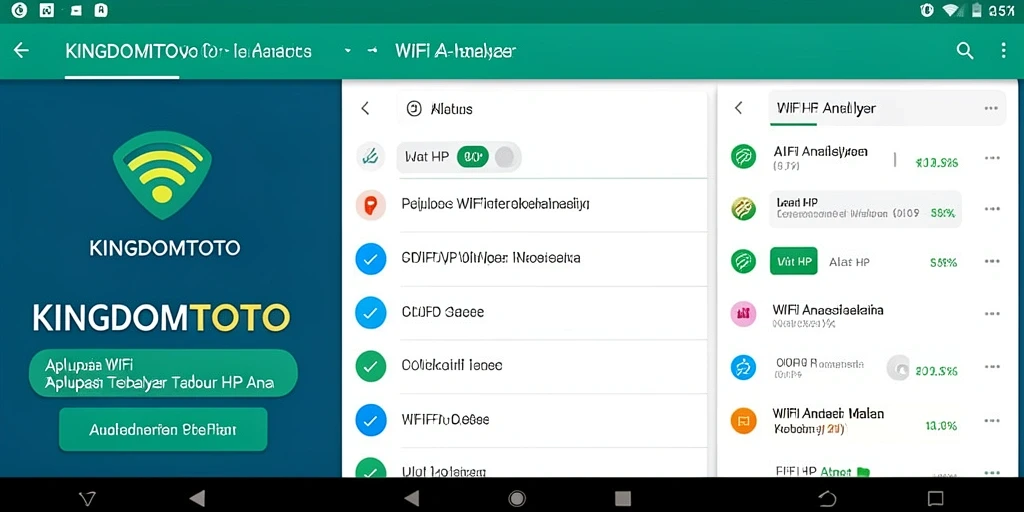 Antarmuka <strong>KINGDOMTOTO</strong> menampilkan analisis jaringan WiFi dengan jelas.