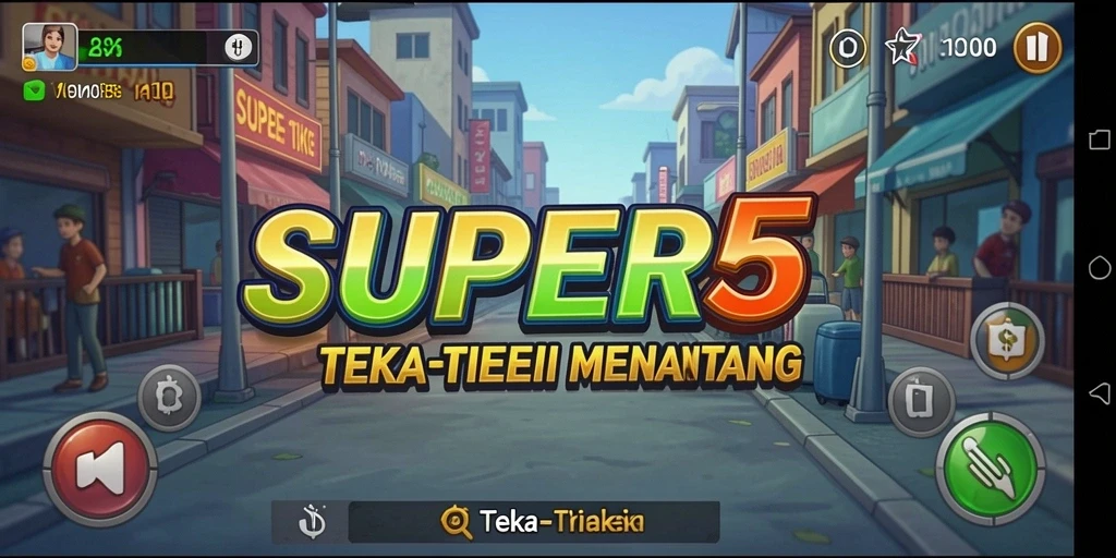 Tampilan antarmuka menarik dengan berbagai teka-teki menantang.